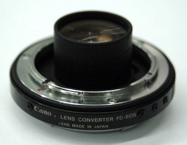 Canon FD-EOS テレコンバーター-